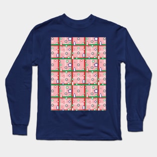 Geometric, New Year Pattern Long Sleeve T-Shirt